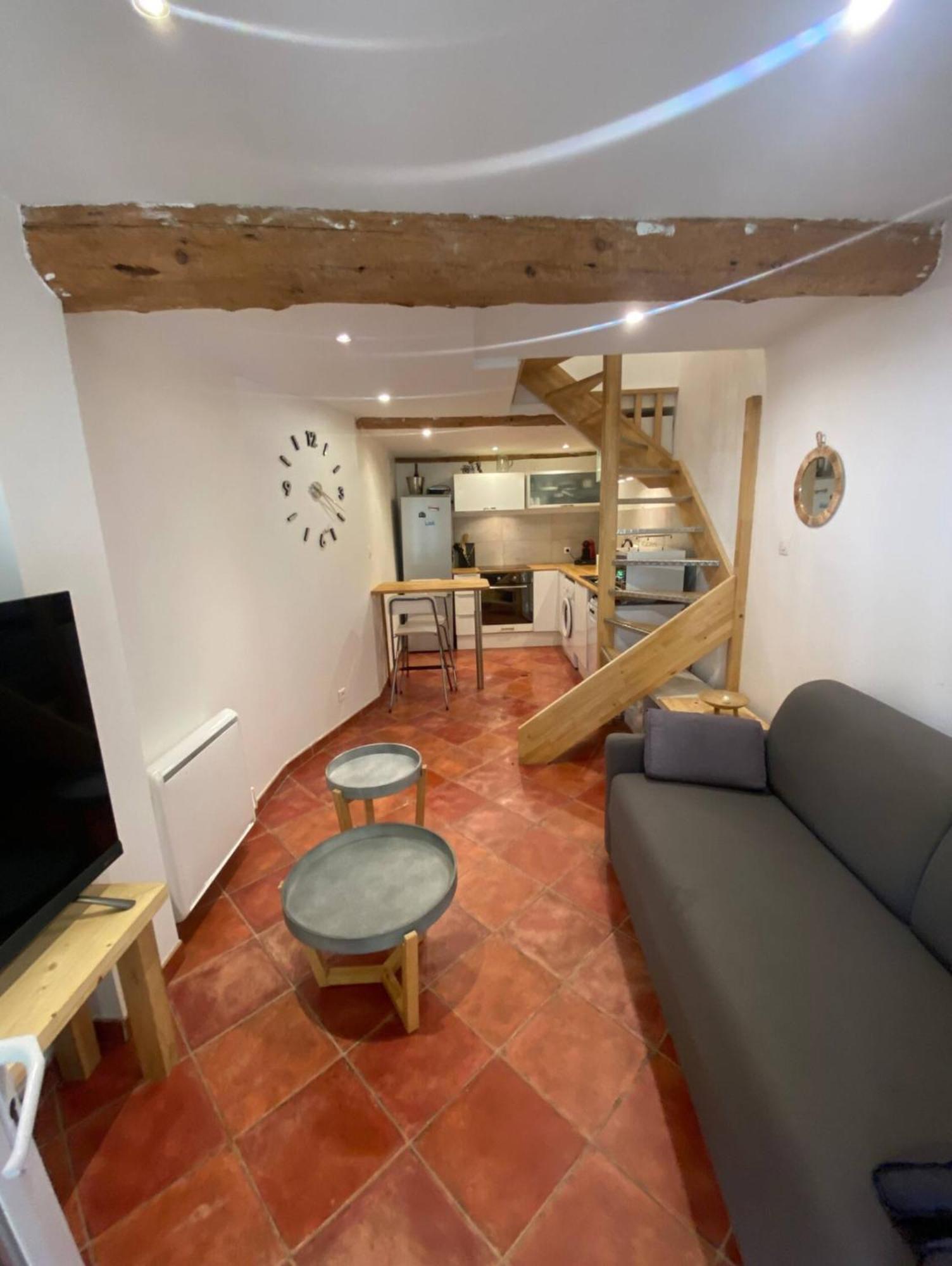 Appartement T3 Avec Jardin Toulon Eksteriør billede