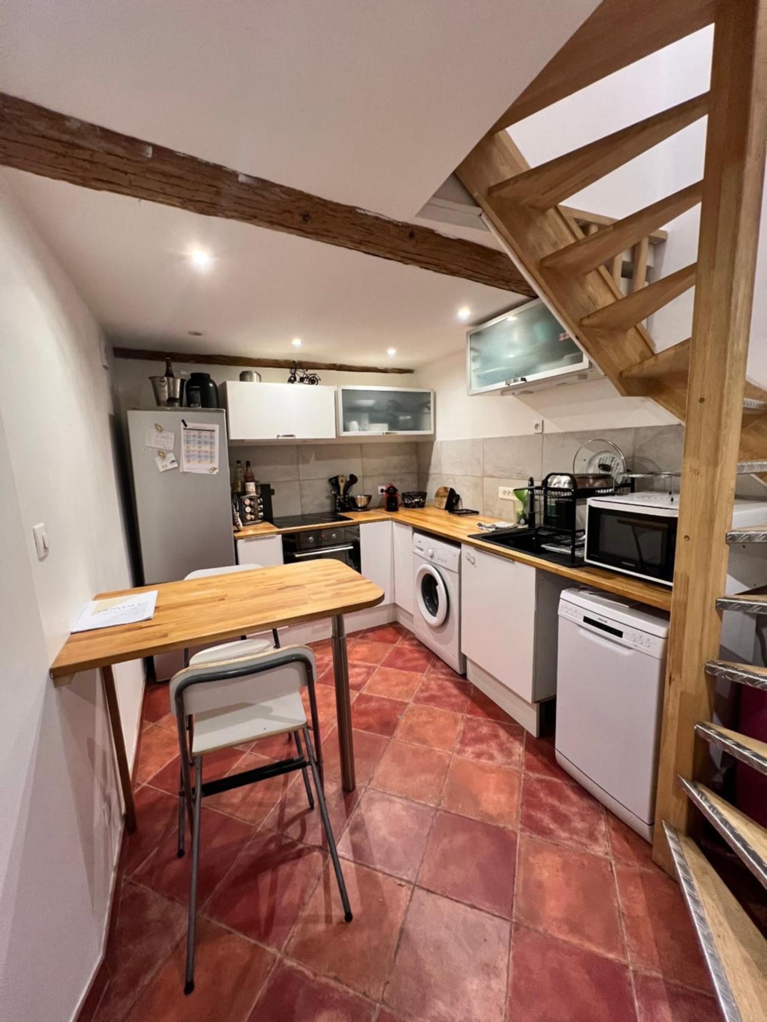 Appartement T3 Avec Jardin Toulon Eksteriør billede
